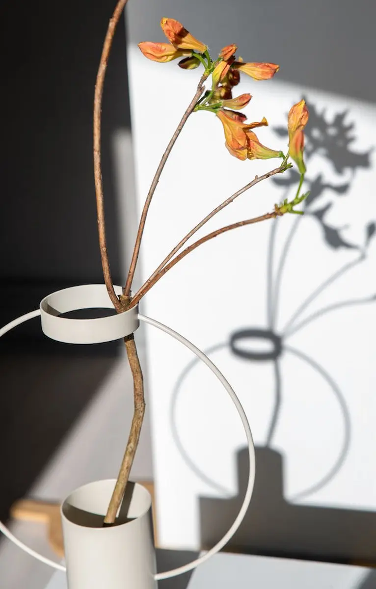 Sagaform Moon Vaas - 23cm Creme - afbeelding 3 van 6