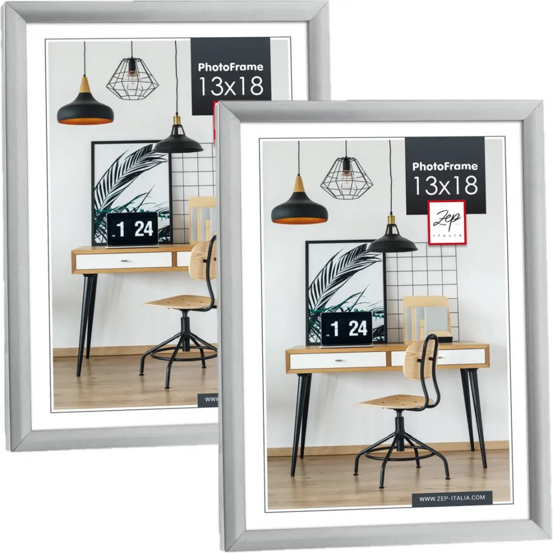 Zep Fotolijst KL2 New Easy 13x18cm - Zilver - afbeelding 3 van 6