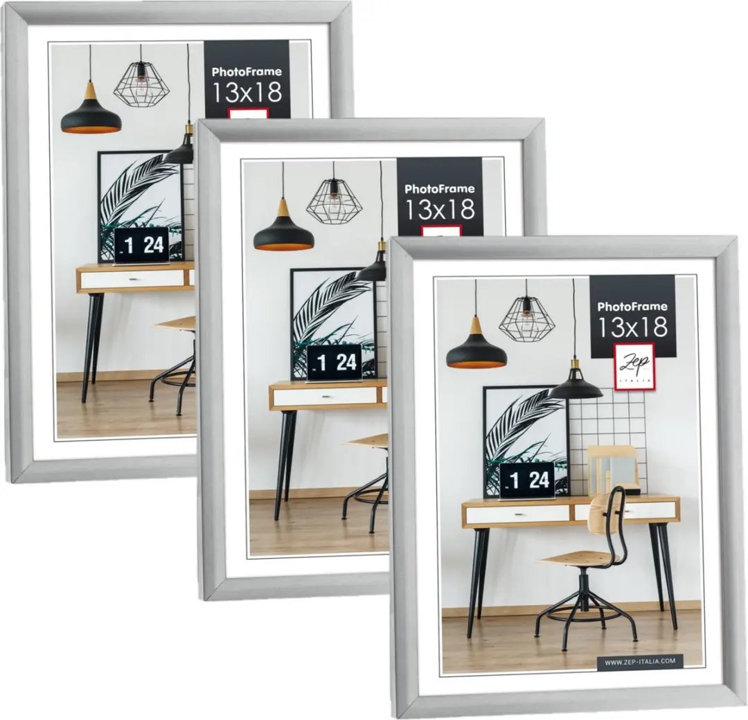 Zep Fotolijst KL2 New Easy 13x18cm - Zilver - afbeelding 2 van 6