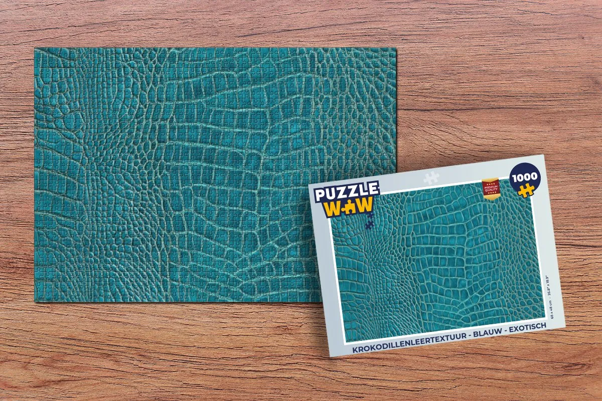 PuzzleWow Legpuzzel 1000 Stuks - Multicolor