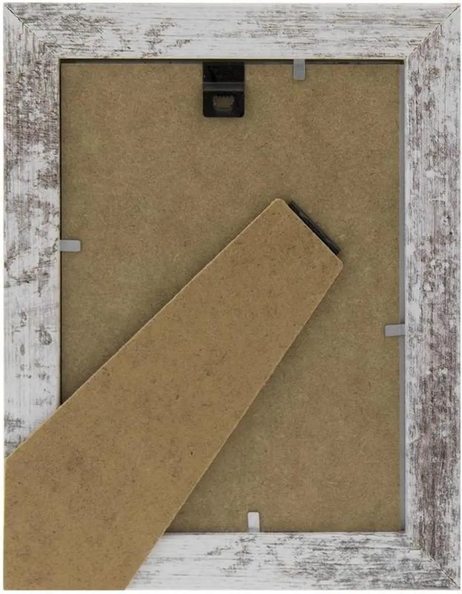 Zep Nelson 6 Fotolijst 20x20cm - Wit/Bruin - afbeelding 5 van 6