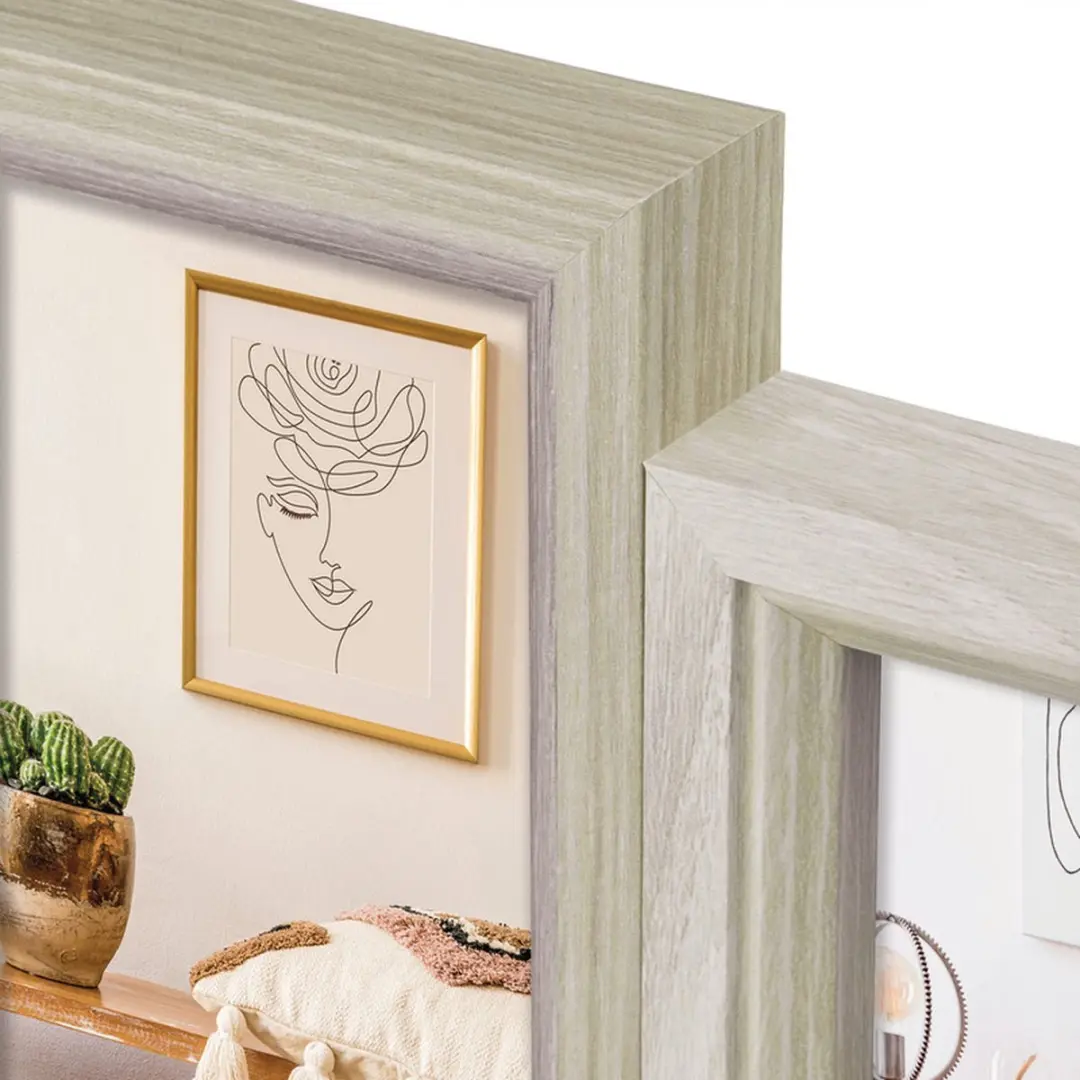 Zep Zara 8Q Houten Fotolijst 8x10x15cm - Bruin - afbeelding 2 van 6