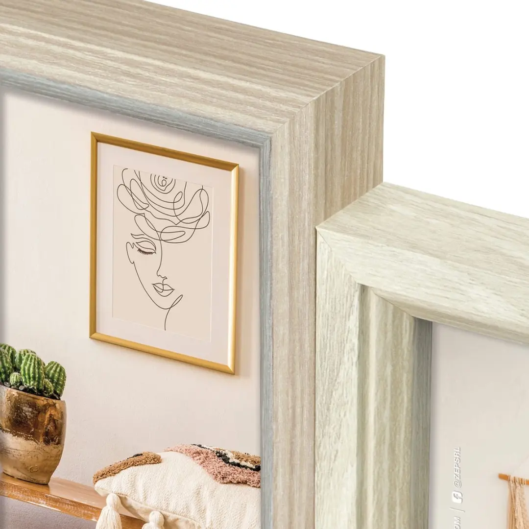 Zep Zara 8Q Houten Fotolijst 8x10x15cm - Bruin - afbeelding 5 van 6