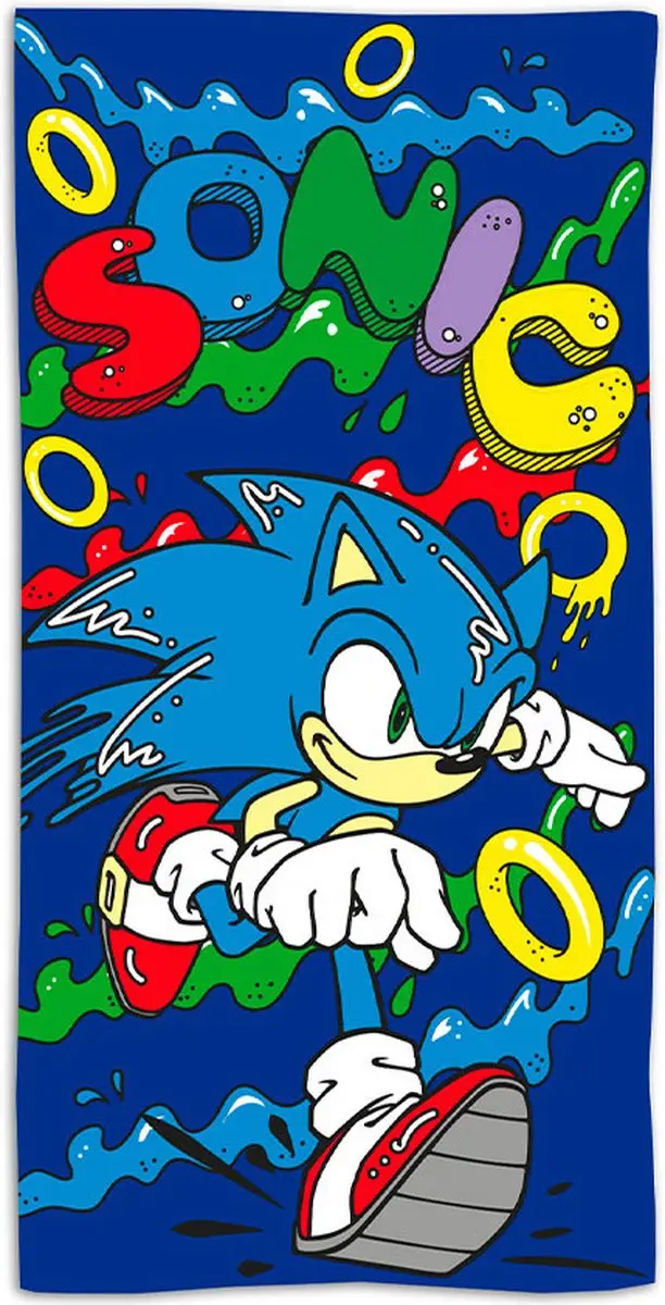 Sonic the Hedgehog Strandlaken Rings
