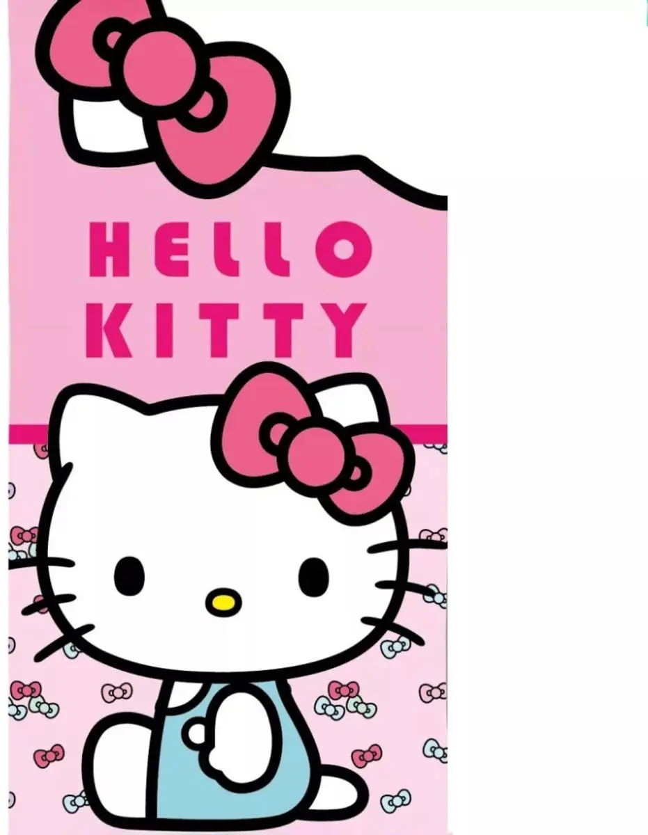 Hello Kitty strandlaken Lovely Day sneldrogend 70 x 140 cm