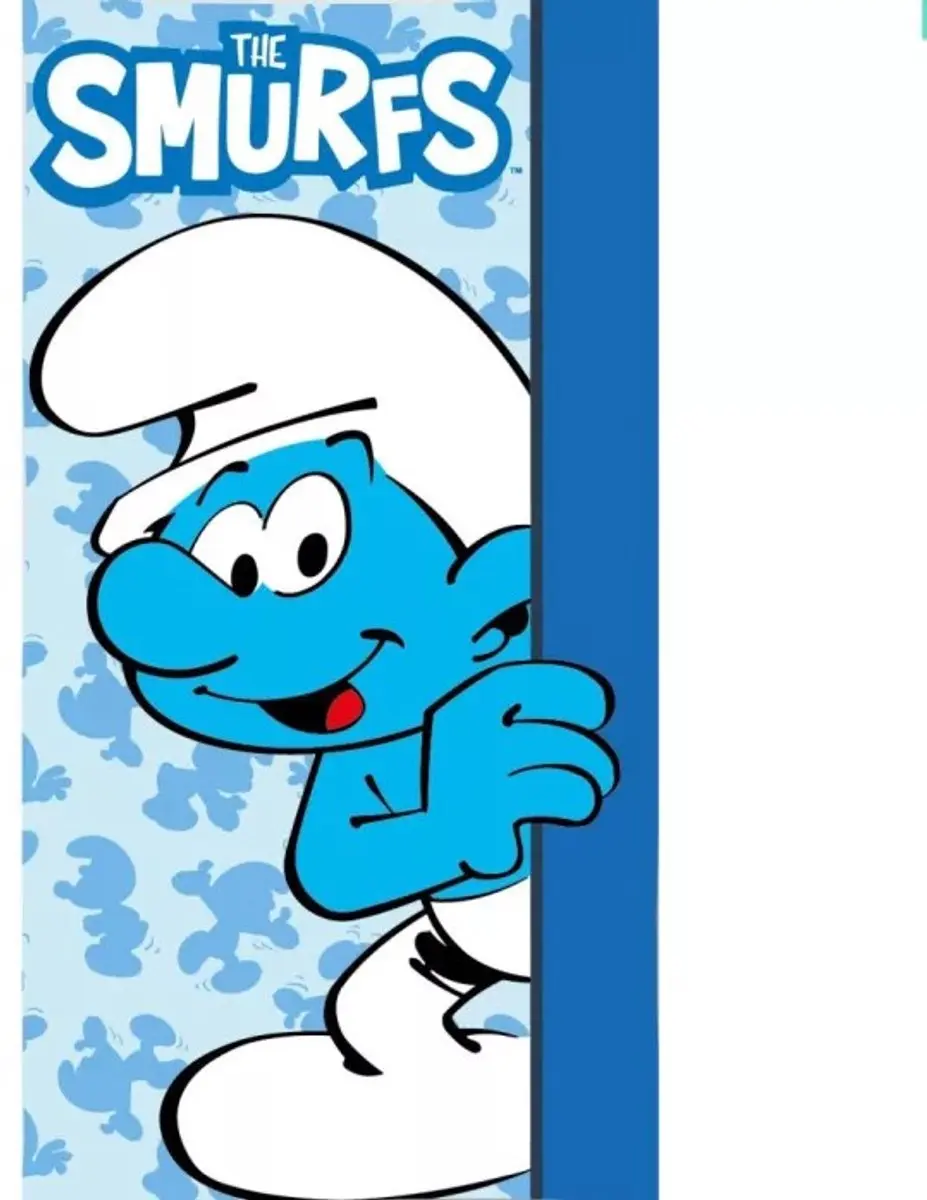 De Smurfen Strandlaken 70x140cm