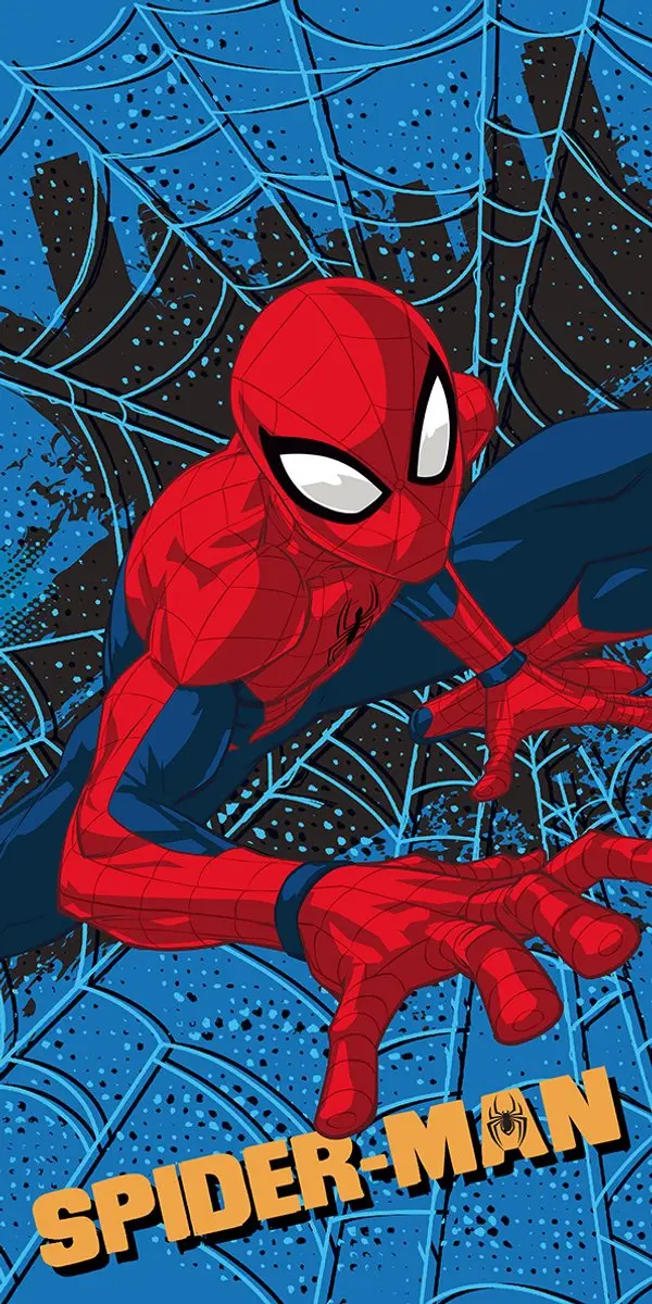 Spiderman handdoek 70 x 140 cm