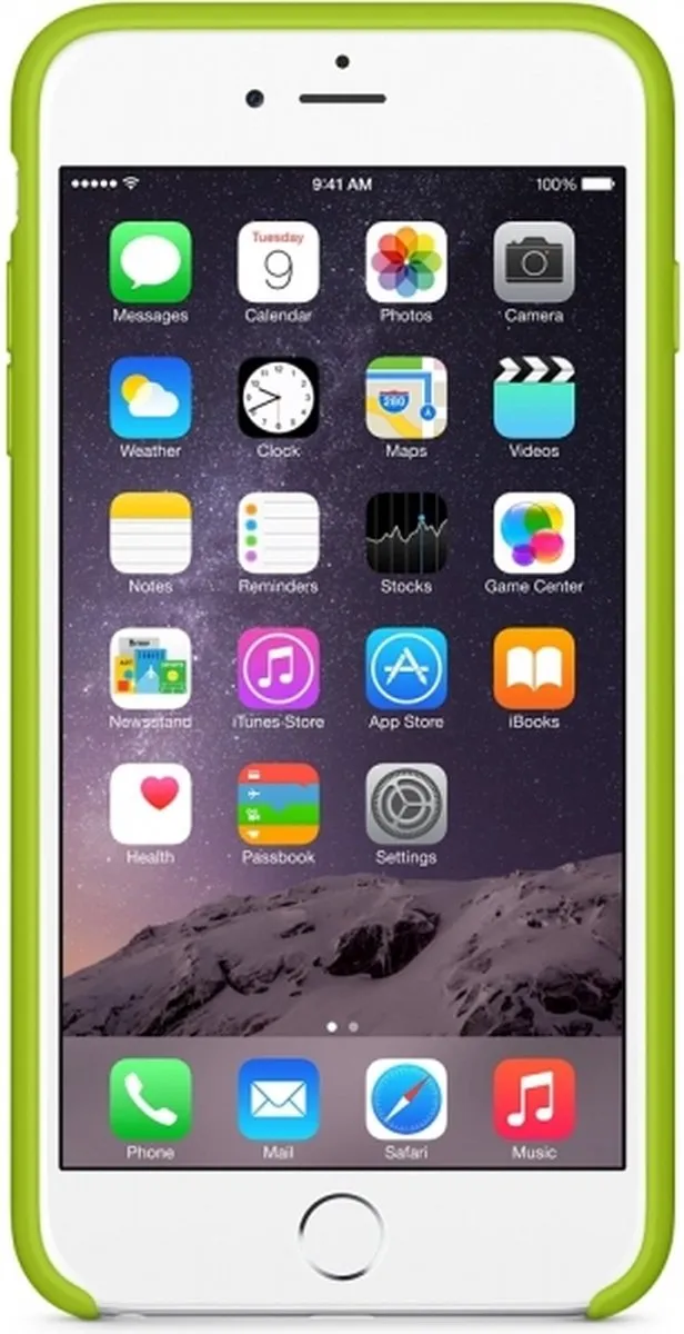 Apple Siliconen Hoesje iPhone 6/6s Plus MGXX2ZM/A - Groen