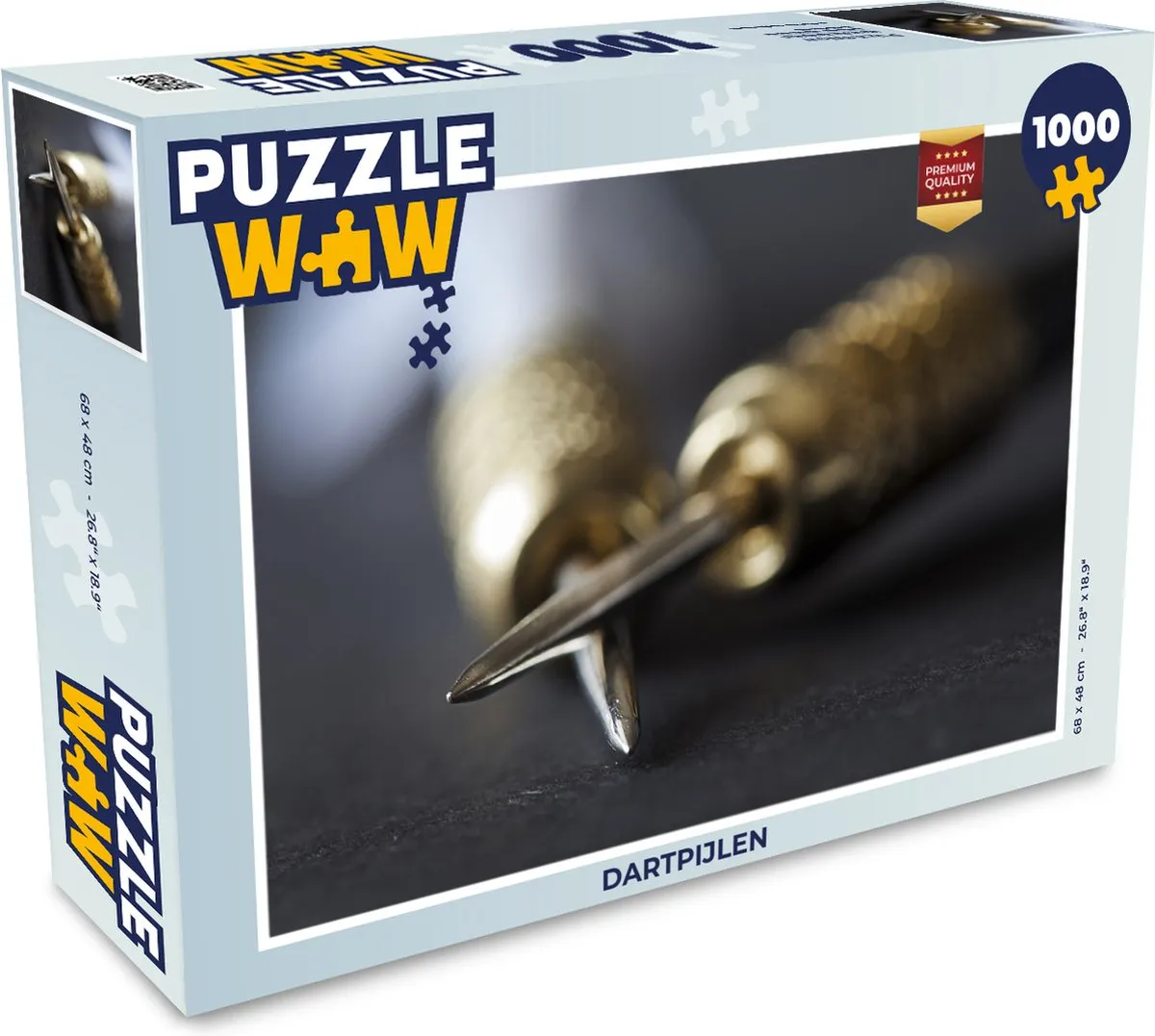 PuzzleWow Dartpijlen Legpuzzel 1000 Stuks