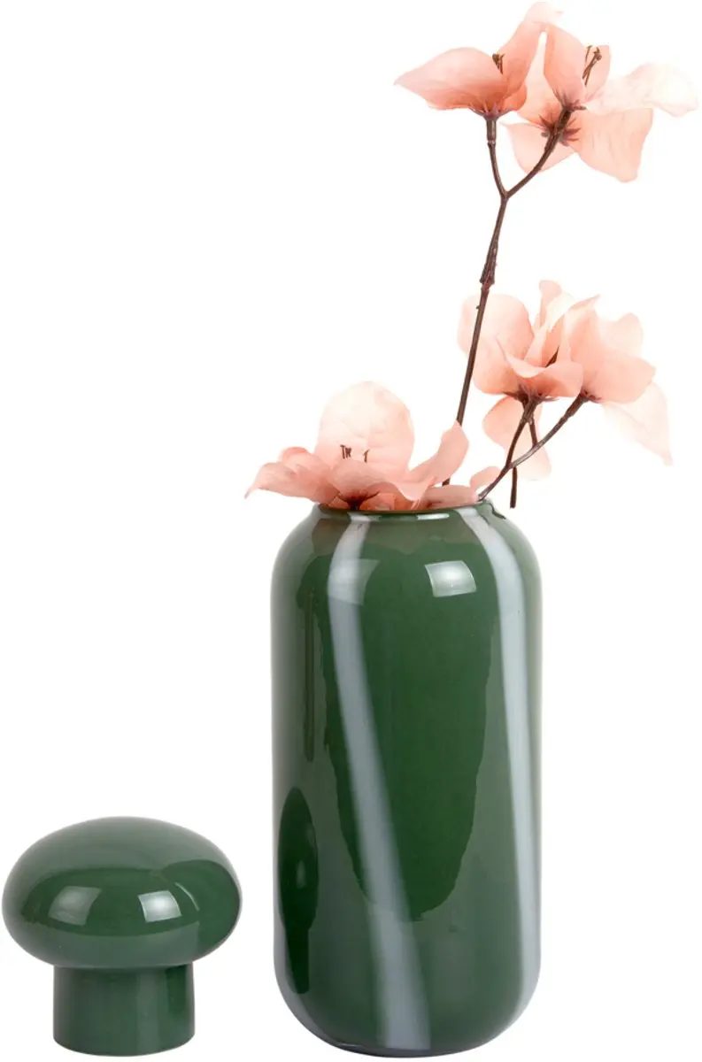 Present Time Dulce Raya Vaas - Jungle groen Ø10cm - afbeelding 2 van 3