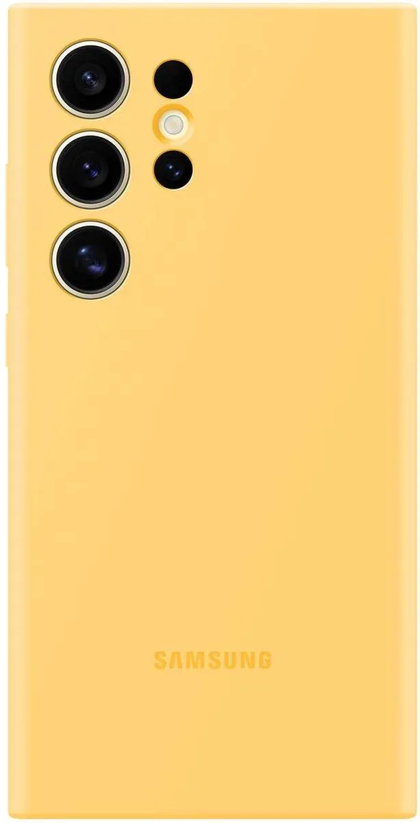 Samsung Silicone Hoes Yellow EF-PS928TYEGWW - Galaxy S24 Ultra