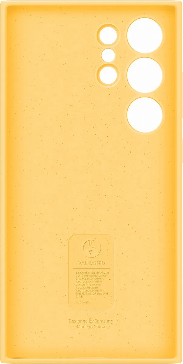 Samsung Silicone Hoes Yellow EF-PS928TYEGWW - Galaxy S24 Ultra