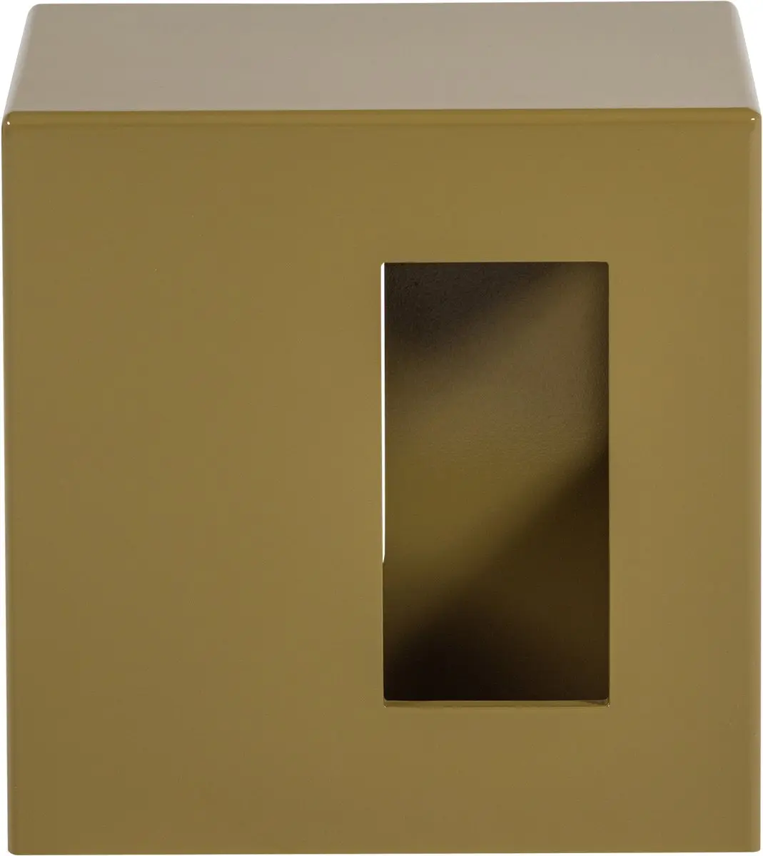 vtwonen Bijzettafel Vierkant 40x40cm Honinggeel - afbeelding 6 van 6