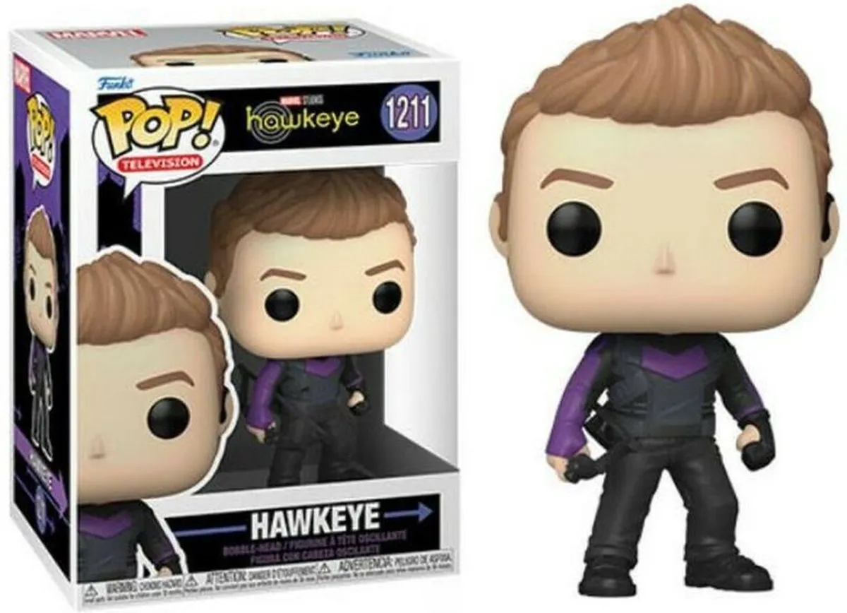 Marvel Funko POP! Hawkeye Verzamelfiguur 59480 - 9cm - Multicolor