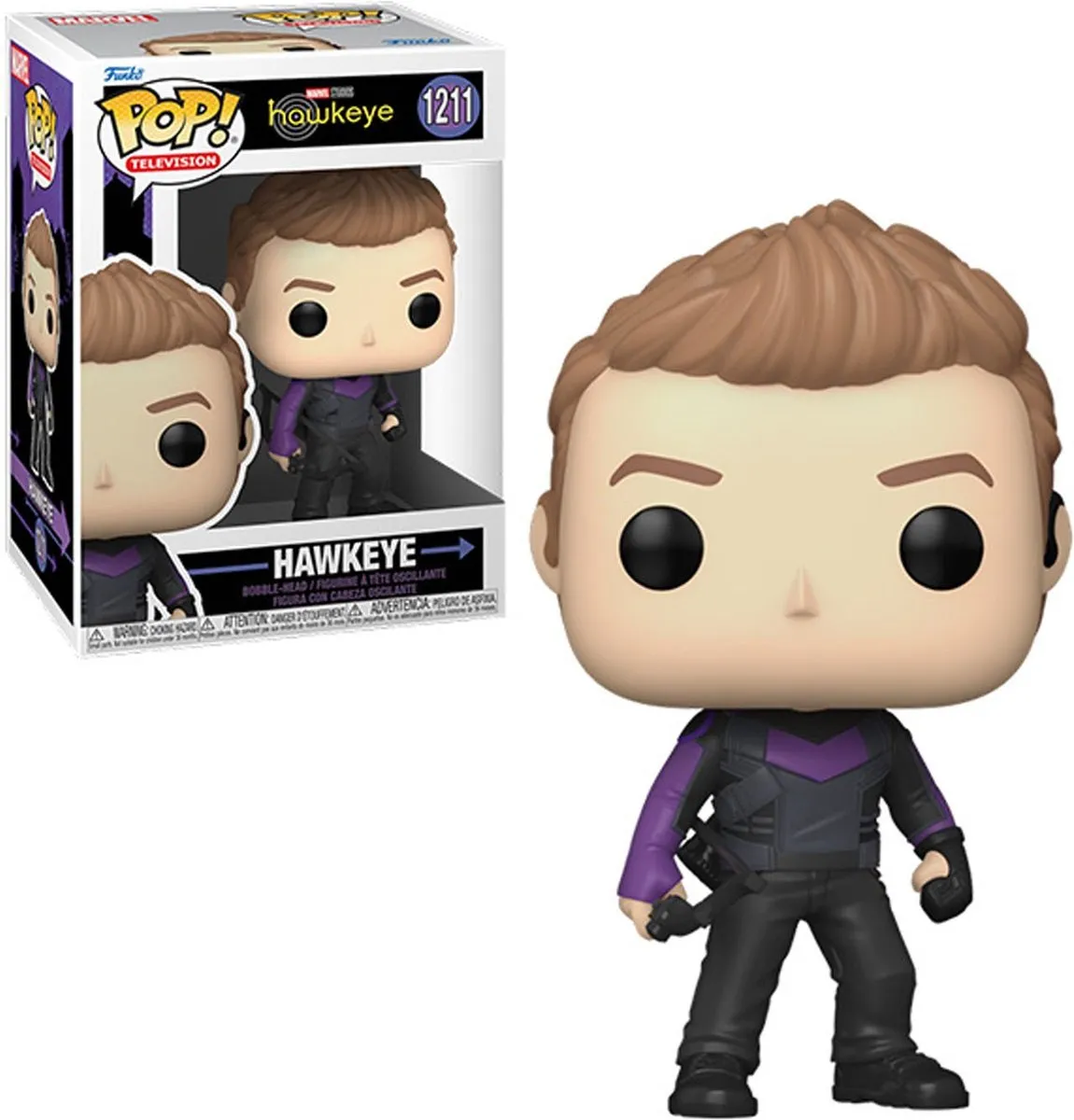 Marvel Funko POP! Hawkeye Verzamelfiguur 59480 - 9cm - Multicolor