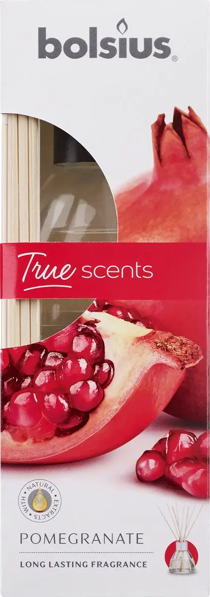 Bolsius True Scents Pomegranate Geurstokjes 45ml
