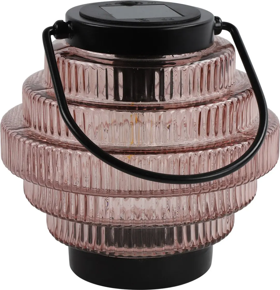 Countryfield Jardin Solar LED Lantaarn Roze