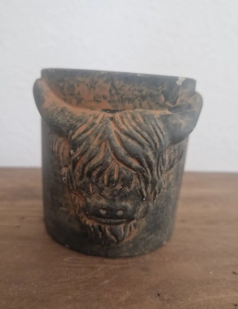 1x Waxinelichtjeshouder Hooglander 8x6.5 cm