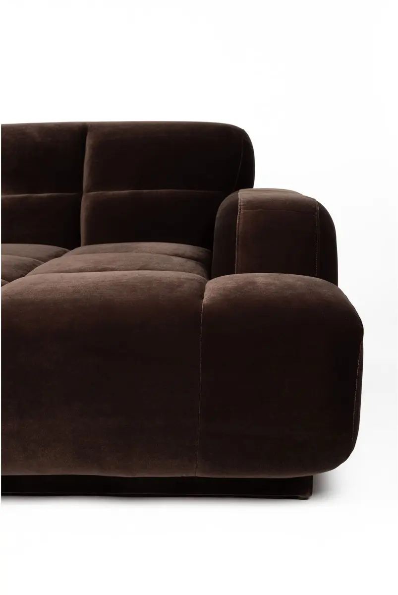 Zuiver Hazel 4-Zitsbank Rechts - Bruin - afbeelding 5 van 6