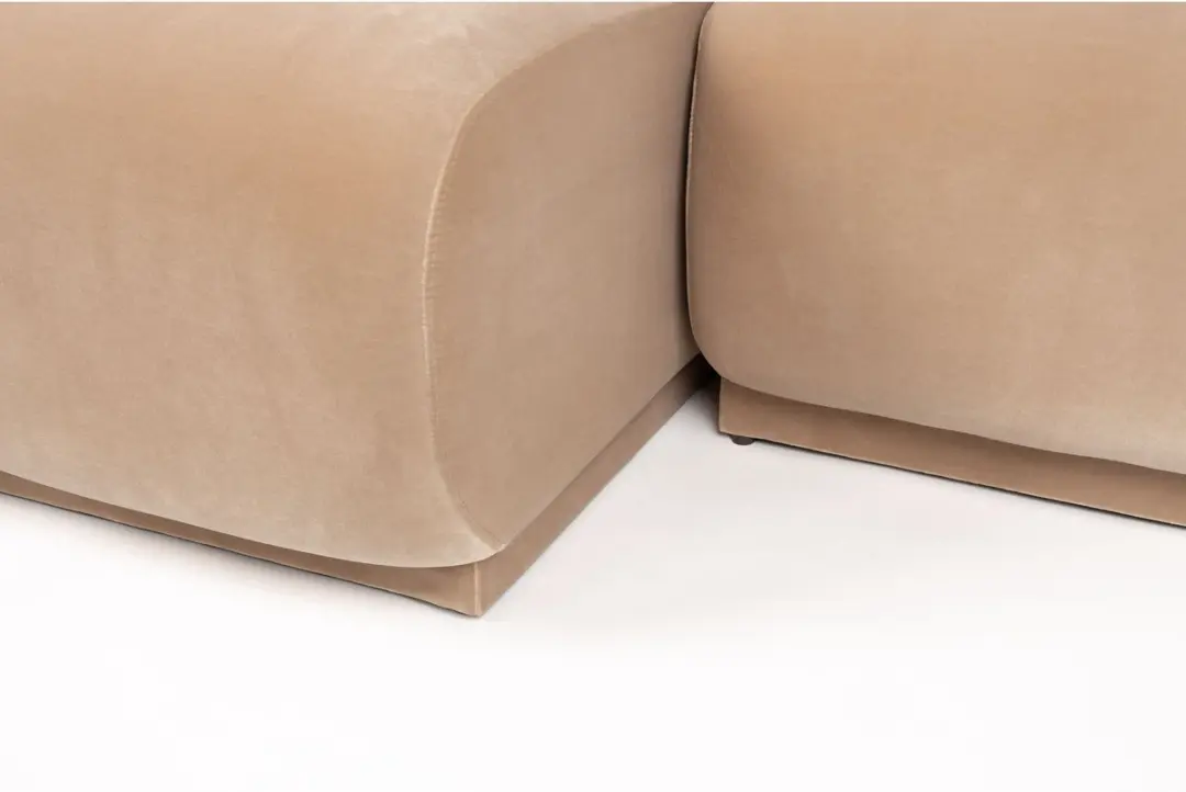Zuiver Hazel Loungebank Links 267cm - Beige - afbeelding 5 van 6