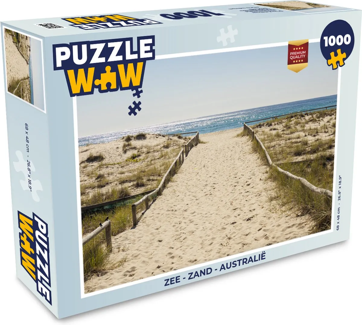PuzzleWow Legpuzzel Australië 1000 Stuks