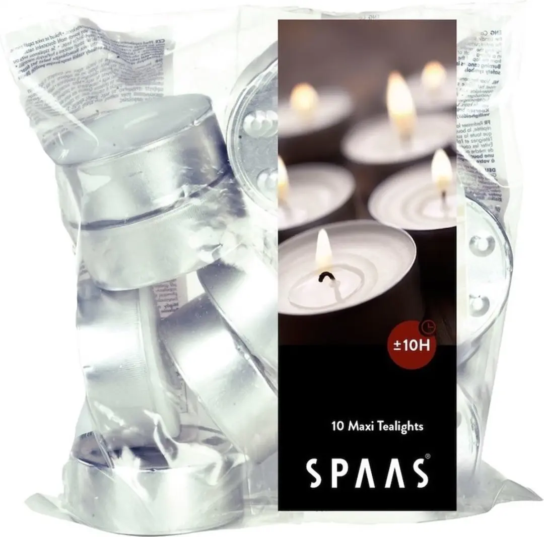Spaas maxi waxinelichtjes