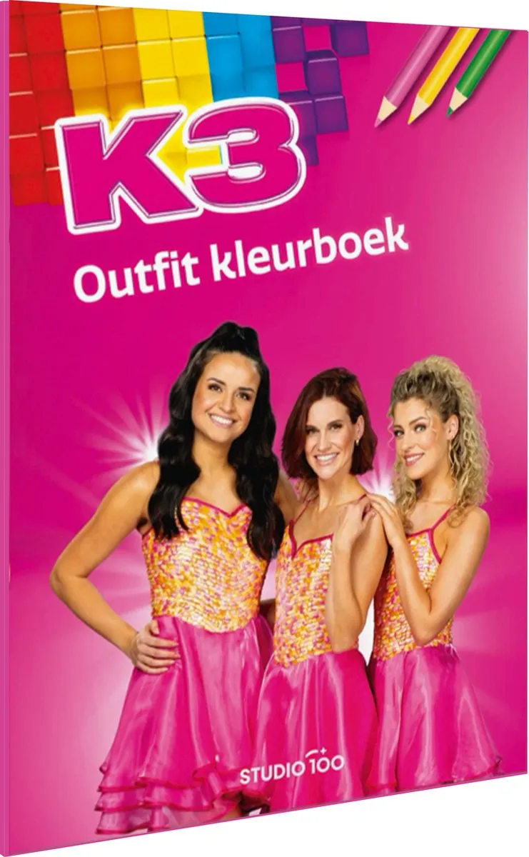 K3 Outfit Kleurboek