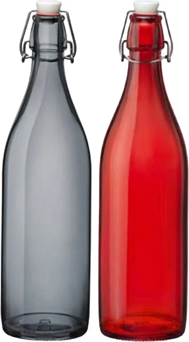 Bormioli Rocco deco of weckflessen set