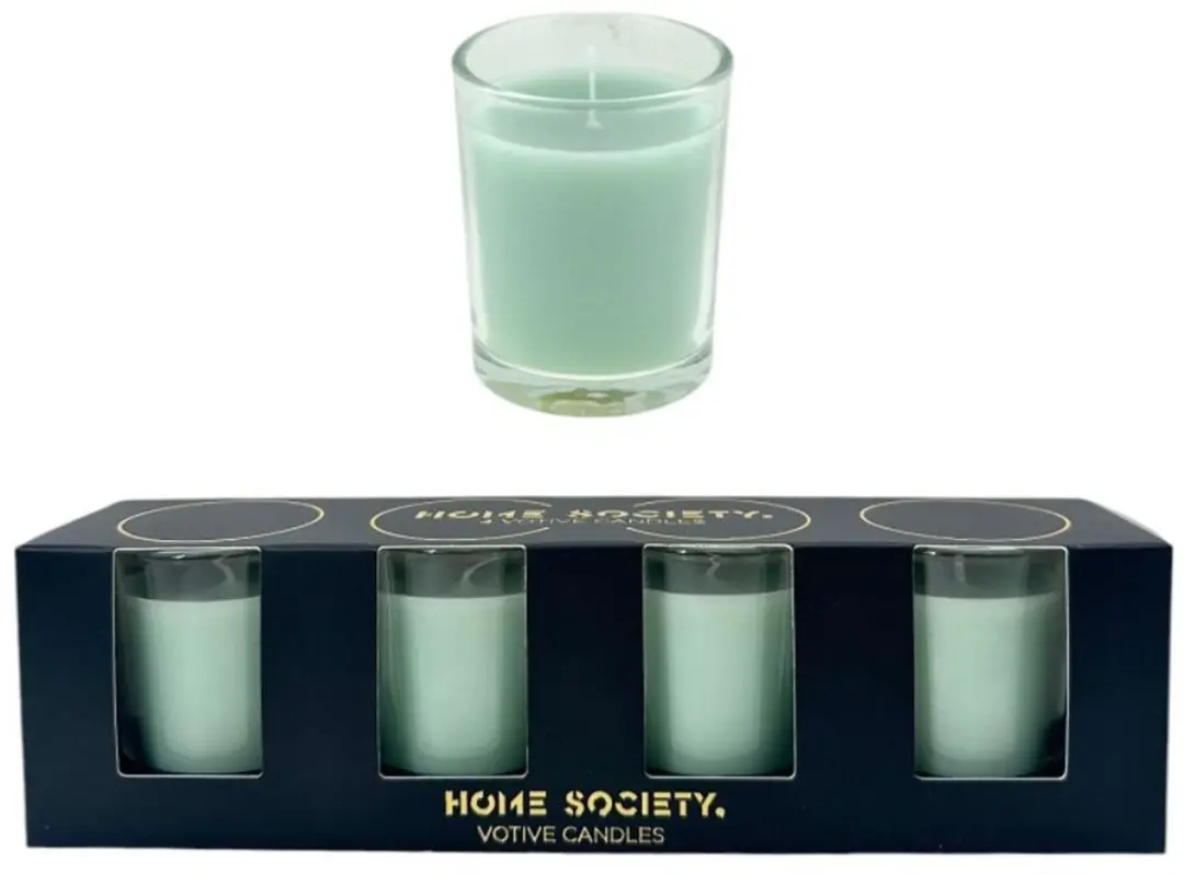 Home Society Votive Candles Licht Groen