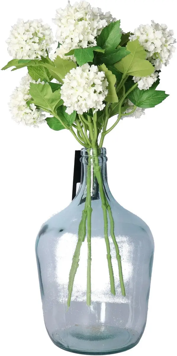 Bellatio Design Kunstbloem Viburnum/sneeuwbal Roseum