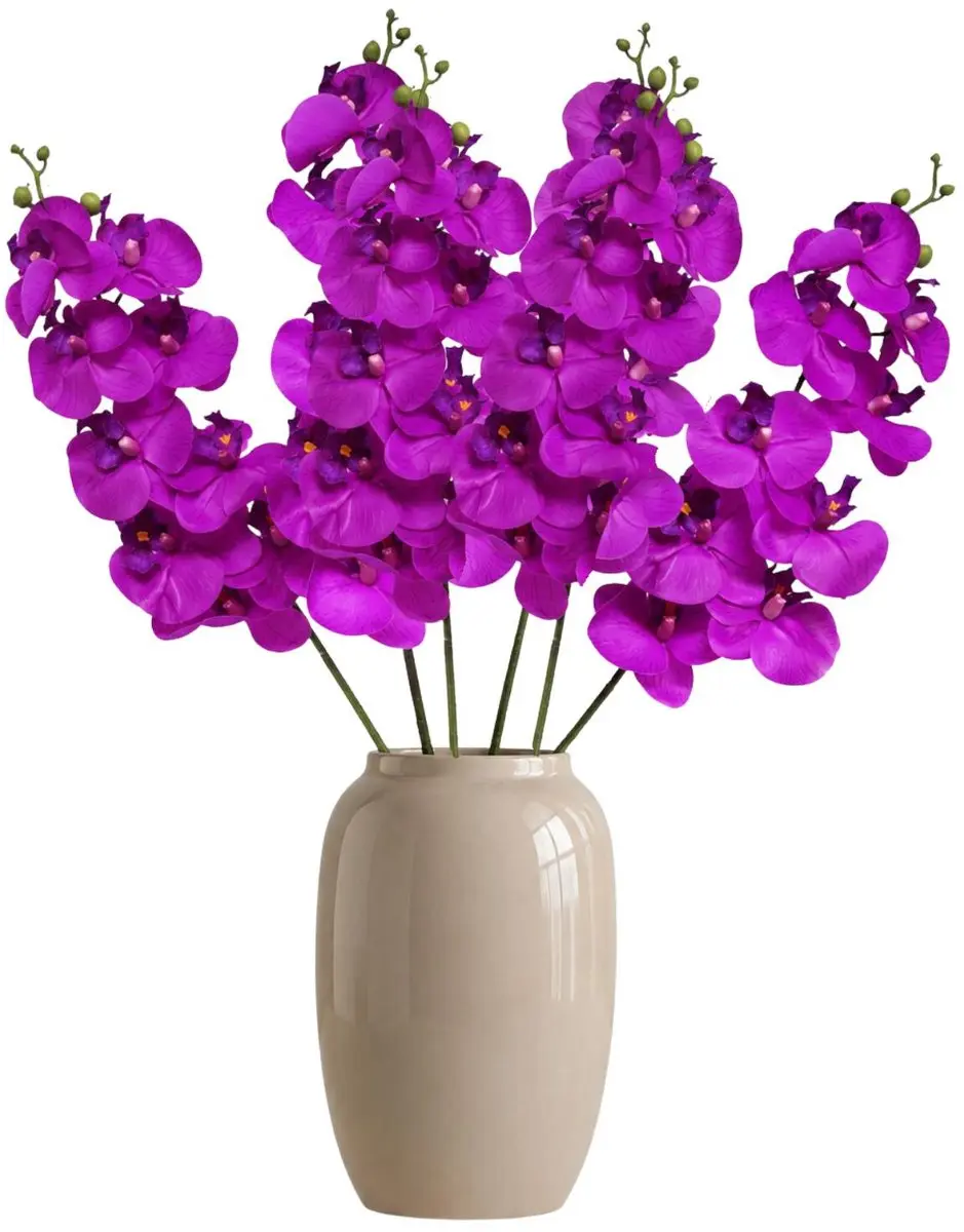 Bellatio Design Kunstbloem Orchidee Bora