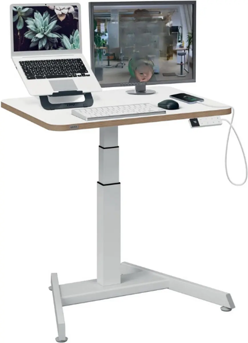 Leitz Ergo Elektrisch Sta-bureau Klein met Slimme Sta-Herinnering, Ergonomisch S