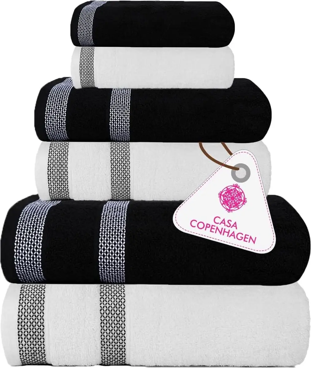 Solitaire Mix-handdoc 600 g/m² Egyptische tegels voor hotels, spa's, kamers en