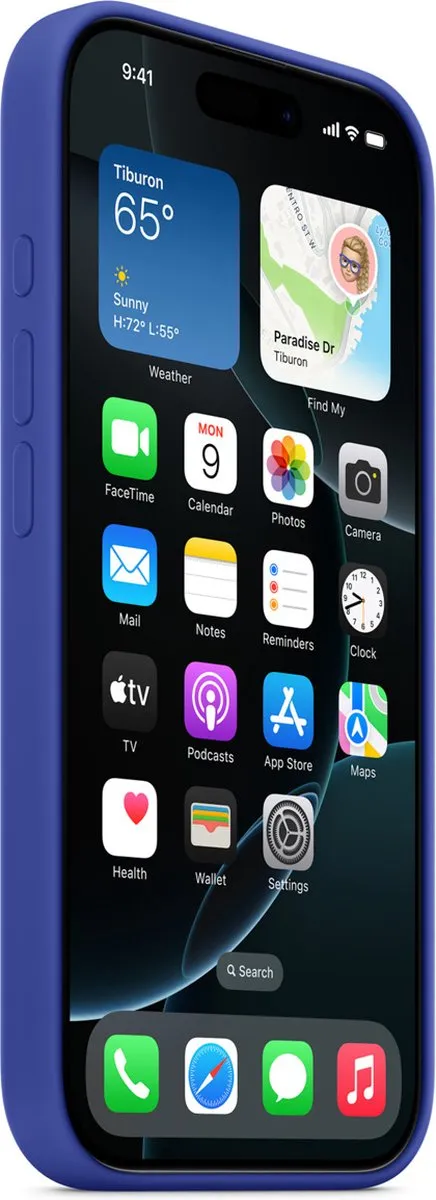 Apple iPhone 16 Pro Max Silicone Backcover - Ultramarine MYYY3ZM/A