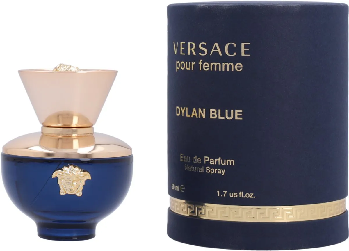 Versace Dylan Blue Damesparfum - 50ml - afbeelding 6 van 6