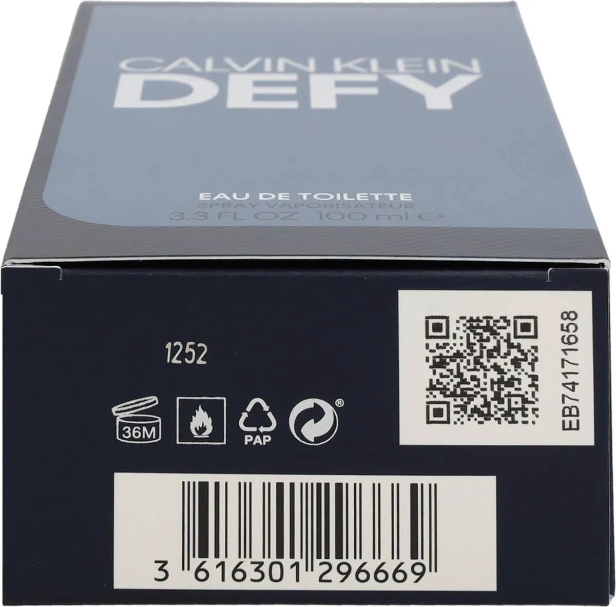 Calvin Klein Defy Herenparfum Eau de Toilette 100ml
