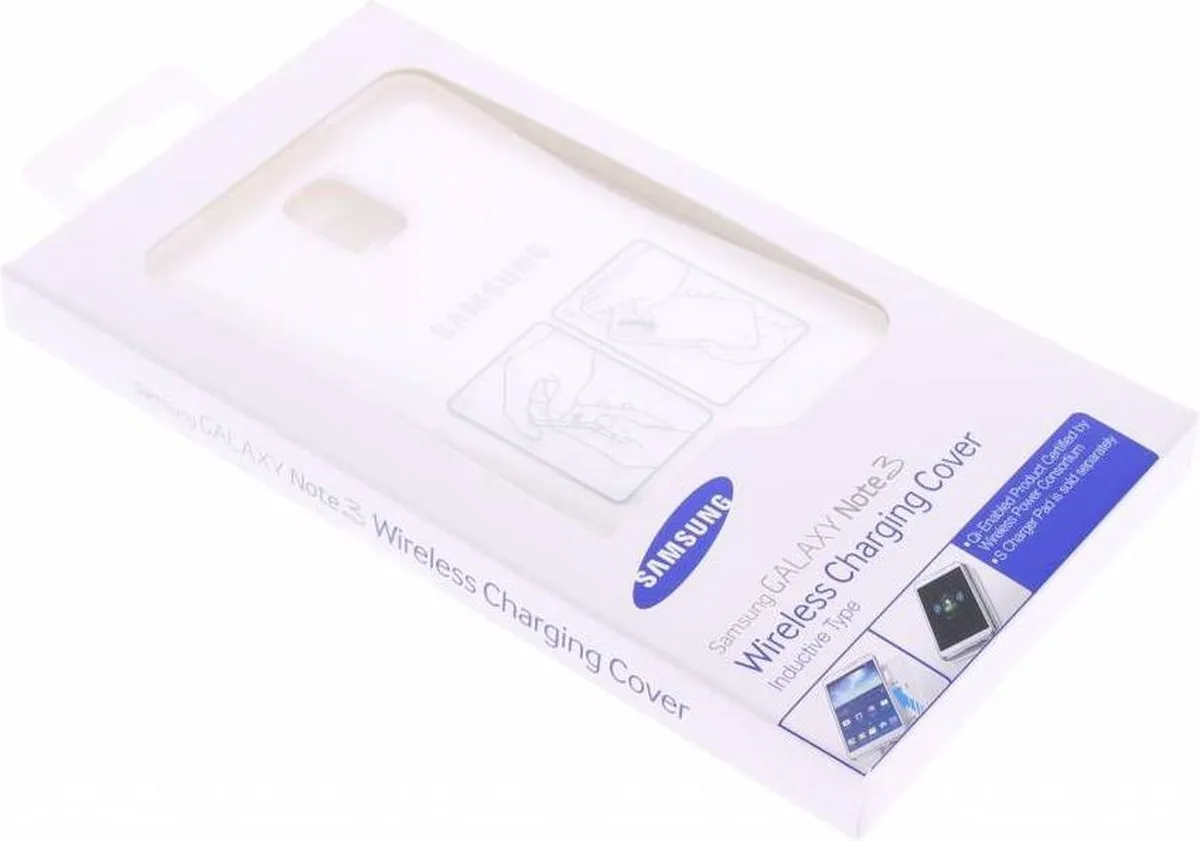 Samsung Wireless Qi Charging Cover N900591541101 - Zilver - afbeelding 6 van 6