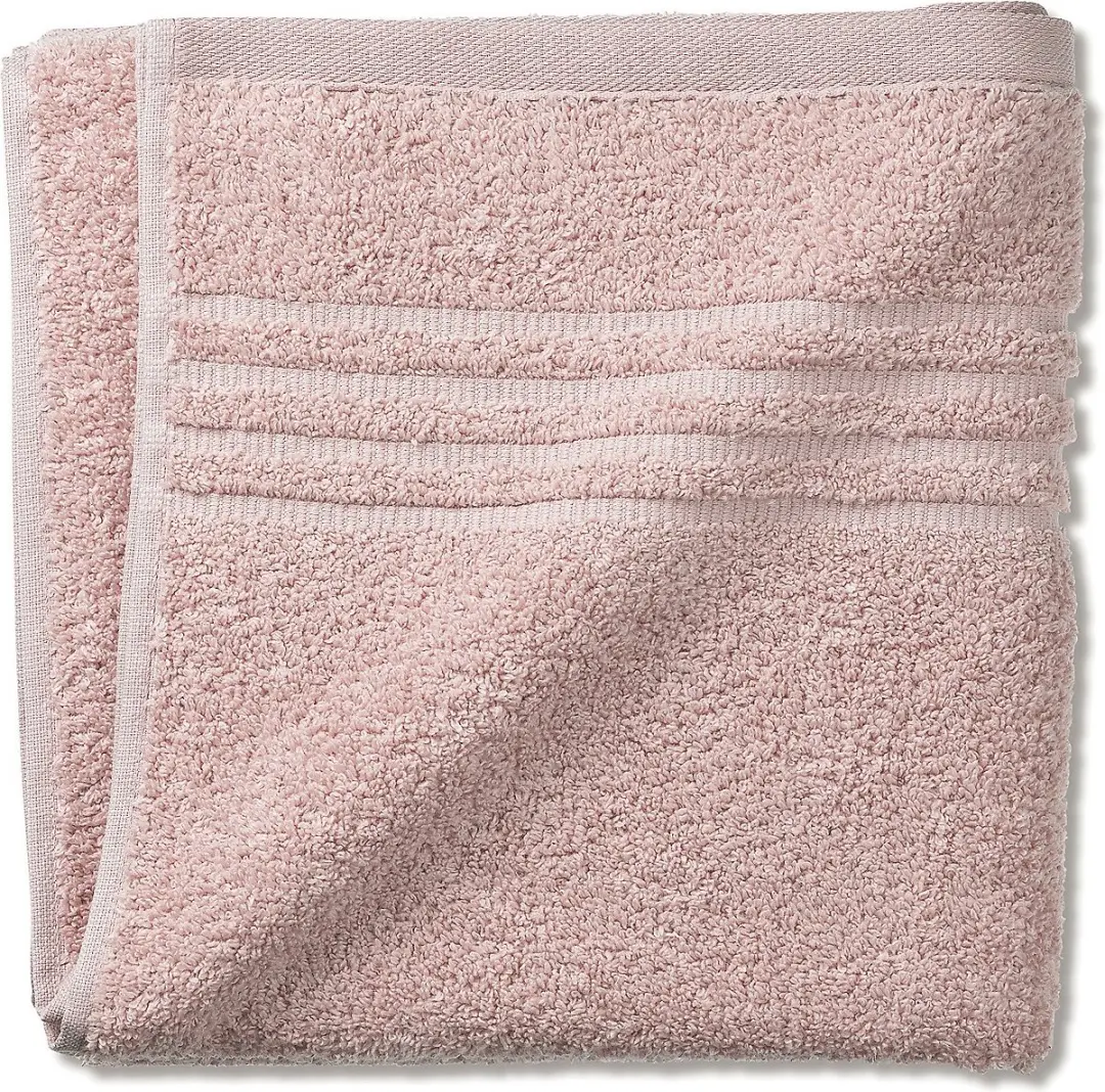 Handdoek, 50 x 100 cm, Oud Roze