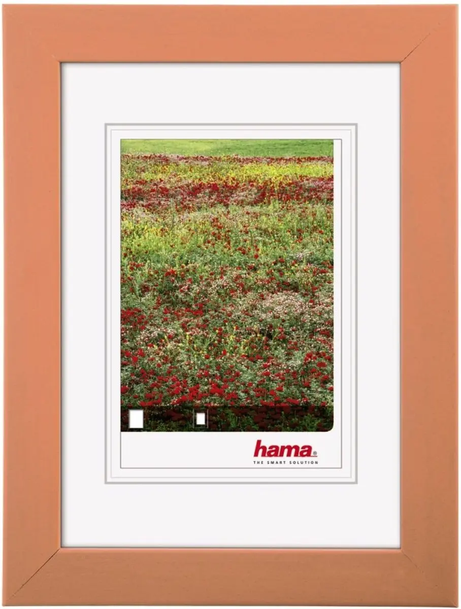 Hama Foggia, Hout, Terracotta, Enkele fotolijst, 10 x 15 cm, 150 mm, 14 mm