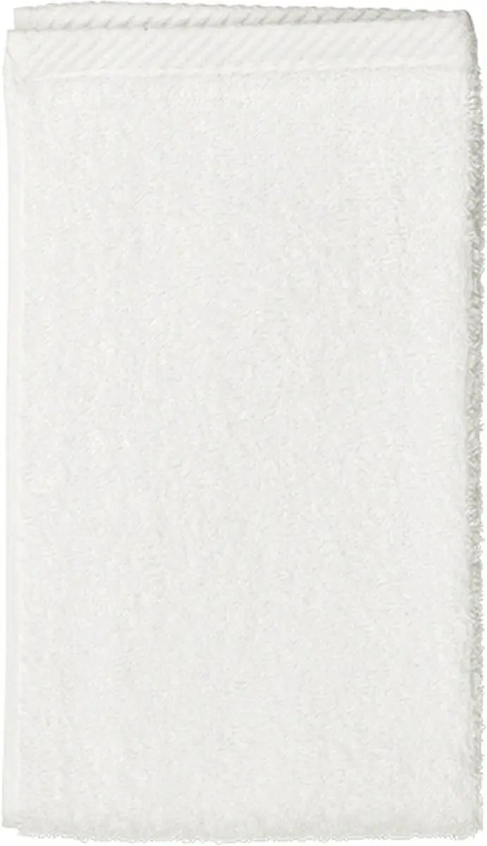 Gastendoek, Set van 3 Stuks, 30 x 50 cm, Sneeuw Wit, Katoen