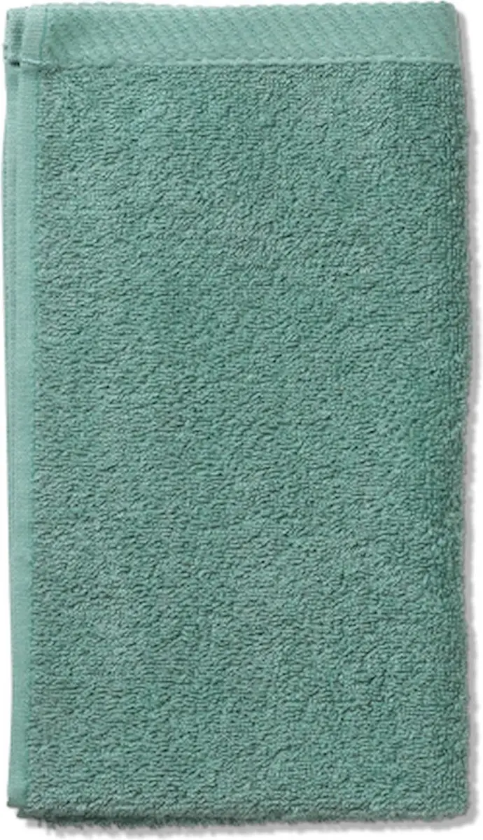 Gastendoek, Set van 3 Stuks, 30 x 50 cm, Jade Groen, Katoen