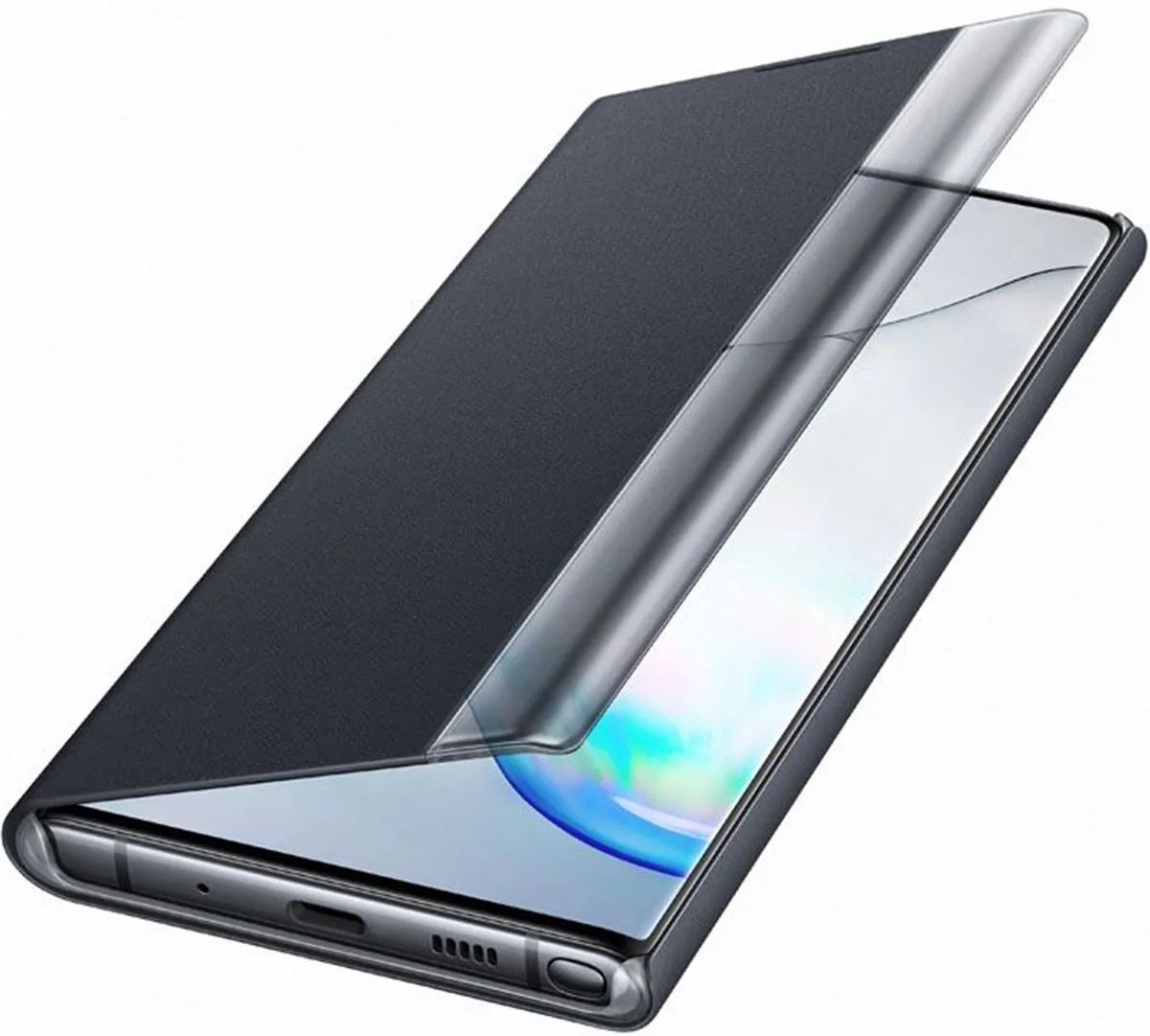 Samsung Galaxy Note 10 Hoesje - Zwart - 8806090029479