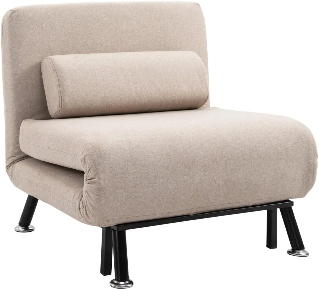 Homcom Slaapfauteuil Beige