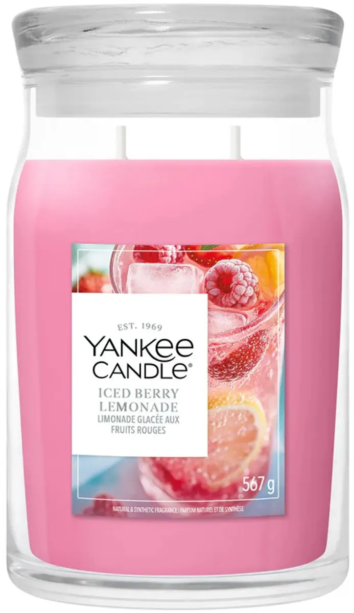 Yankee Candle Iced Berry Lemonade Geurkaars
