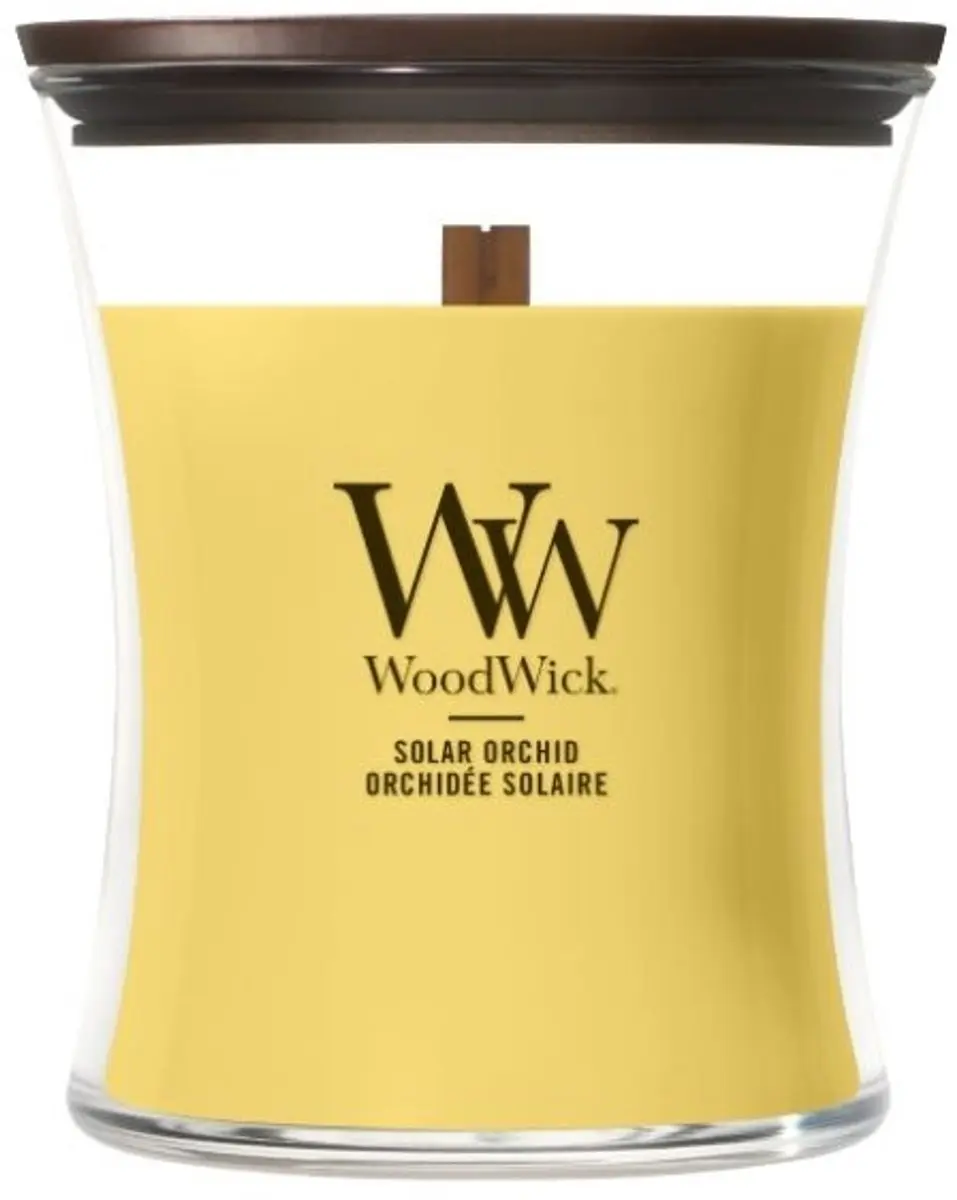 WoodWick Hearthwick Solar Orchid Geurkaars - 50 branduren - afbeelding 5 van 5