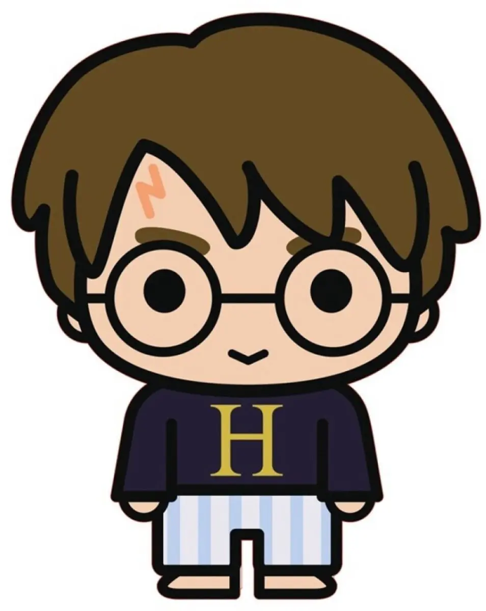 Harry Potter-vormig decoratief kussen 34x27 cm