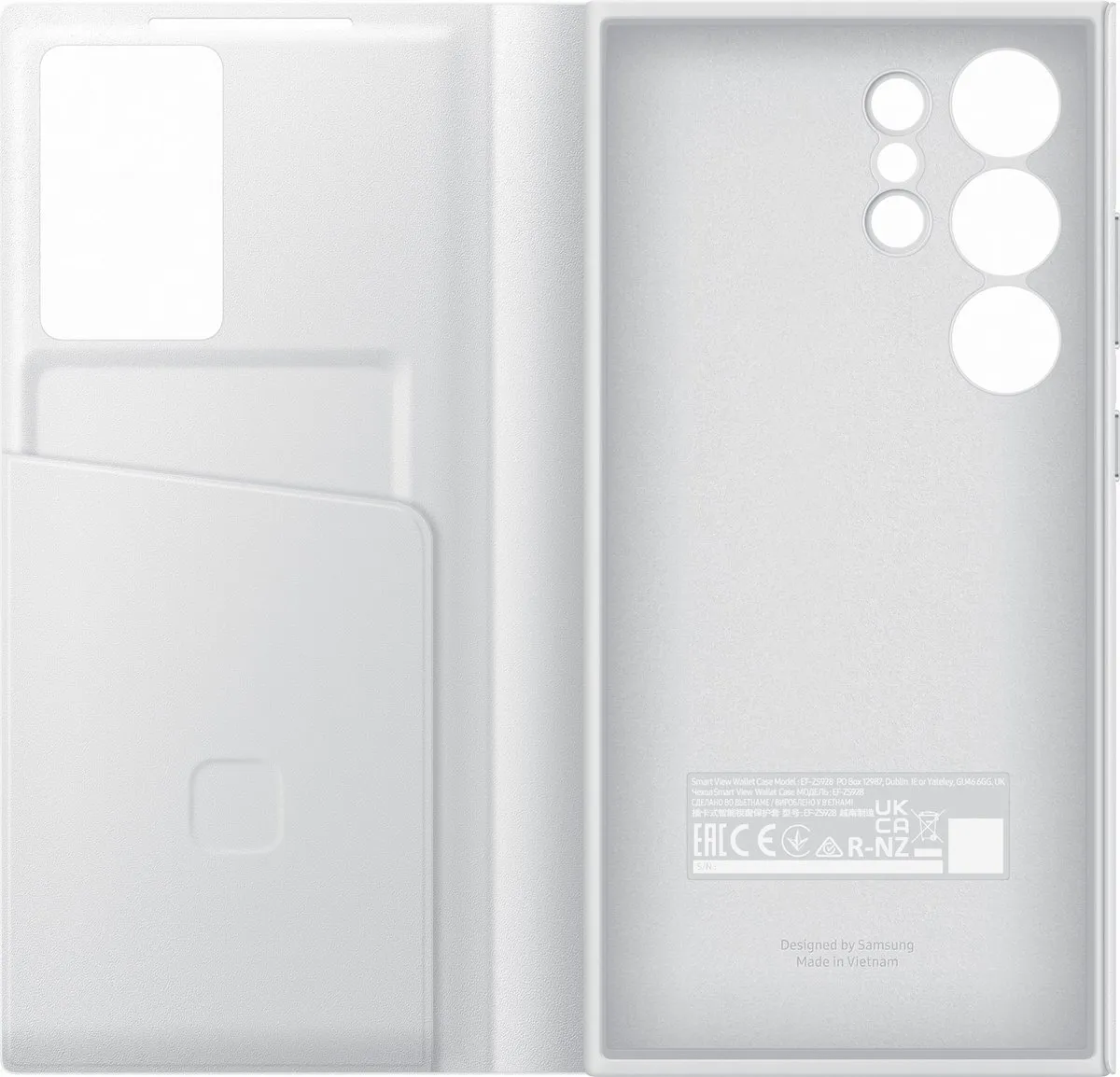 Samsung Smart View Wallet Case EF-ZS928CWEGWW