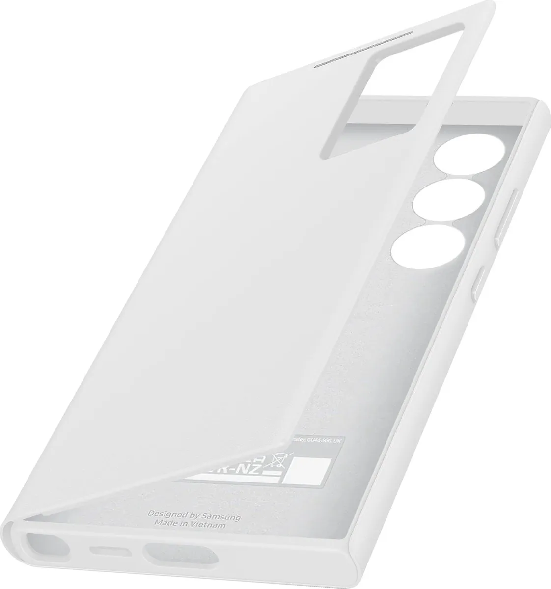 Samsung Smart View Wallet Case EF-ZS928CWEGWW - S24 Ultra - Wit - afbeelding 6 van 6