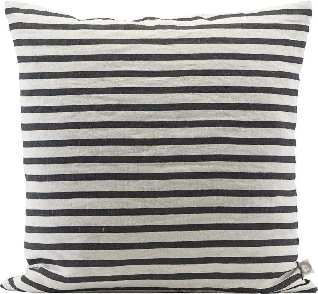 House Doctor Kussenhoes zwart 60x60cm