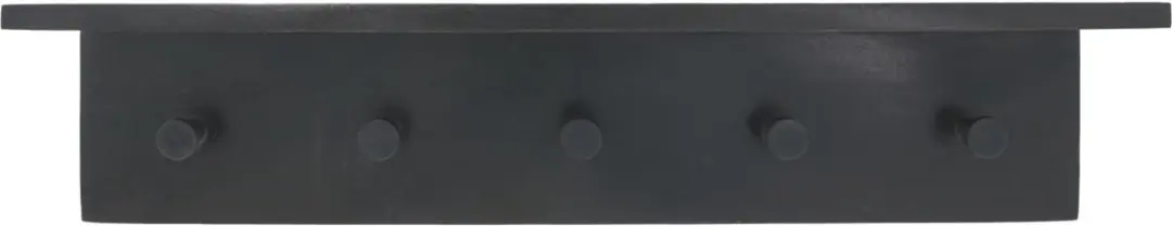 House Doctor Kapstok Sate mangohout zwart 60cm x 13cm x 13cm